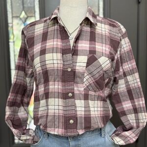 Eddie Bauer Plaid Button-Up Classic Fit Shirt | 2XL